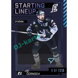 2023/24 Sportzoo ELH 2. serie #SL-53 Jiří Černoch Starting Lineup 1st period 1of120