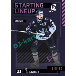 2023/24 Sportzoo ELH 2. serie #SL-53 Jiří Černoch Starting Lineup 3rd period 1of30