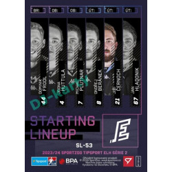 2023/24 Sportzoo ELH 2. serie #SL-53 Jiří Černoch Starting Lineup