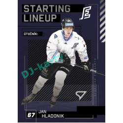 2023/24 Sportzoo ELH 2. serie #SL-54 Jan Hladonik Starting Lineup