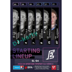2023/24 Sportzoo ELH 2. serie #SL-54 Jan Hladonik Starting Lineup