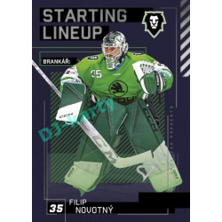2023/24 Sportzoo ELH 2. serie #SL-55 Filip Novotný Starting Lineup