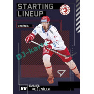 2023/24 Sportzoo ELH 2. serie #SL-06 Daniel Voženílek Starting Lineup