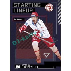 2023/24 Sportzoo ELH 2. serie #SL-06 Daniel Voženílek Starting Lineup