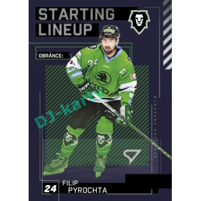 2023/24 Sportzoo ELH 2. serie #SL-57 Filip Pyrochta Starting Lineup