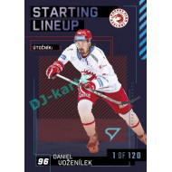 2023/24 Sportzoo ELH 2. serie #SL-06 Daniel Voženílek Starting Lineup 1st period 1of120
