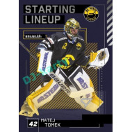 2023/24 Sportzoo ELH 2. serie #SL-61 Matej Tomek Starting Lineup