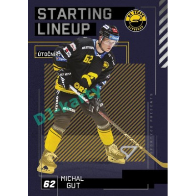 2023/24 Sportzoo ELH 2. serie #SL-64 Michal Gut Starting Lineup