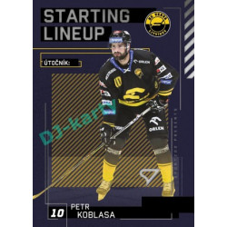 2023/24 Sportzoo ELH 2. serie #SL-65 Petr Koblasa Starting Lineup