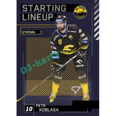 2023/24 Sportzoo ELH 2. serie #SL-65 Petr Koblasa Starting Lineup
