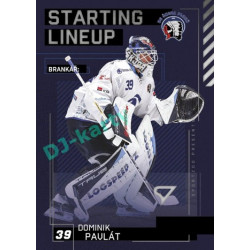 2023/24 Sportzoo ELH 2. serie #SL-67 Dominik Pavlát Starting Lineup