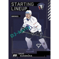 2023/24 Sportzoo ELH 2. serie #SL-67 Dominik Pavlát Starting Lineup