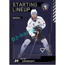 2023/24 Sportzoo ELH 2. serie #SL-69 Petr Zámorský Starting Lineup