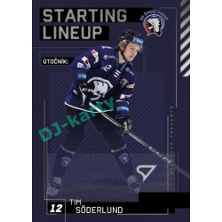 2023/24 Sportzoo ELH 2. serie #SL-72 Tim Söderlund Starting Lineup