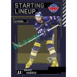 2023/24 Sportzoo ELH 2. serie #SL-76 Brant Harris Starting Lineup