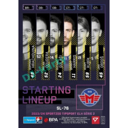 2023/24 Sportzoo ELH 2. serie #SL-76 Brant Harris Starting Lineup