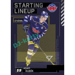 2023/24 Sportzoo ELH 2. serie #SL-77 Adam Kubík Starting Lineup