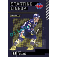 2023/24 Sportzoo ELH 2. serie #SL-78 Jan Ordoš Starting Lineup