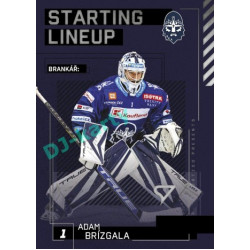 2023/24 Sportzoo ELH 2. serie #SL-79 Adam Brízgala Starting Lineup