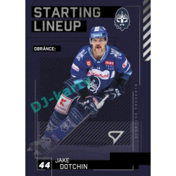 2023/24 Sportzoo ELH 2. serie #SL-80 Jake Dotchin Starting Lineup