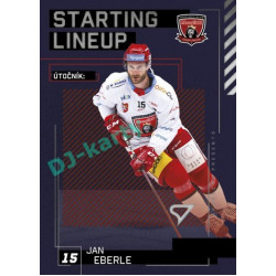 2023/24 Sportzoo ELH 2. serie #SL-10 Jan Eberle Starting Lineup
