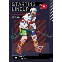 2023/24 Sportzoo ELH 2. serie #SL-15 David Musil Starting Lineup