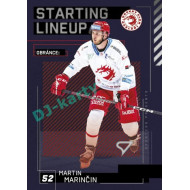 2023/24 Sportzoo ELH 2. serie #SL-02 Martin Marinčin Starting Lineup