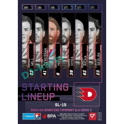 2023/24 Sportzoo ELH 2. serie #SL-15 David Musil Starting Lineup