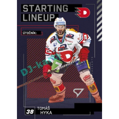 2023/24 Sportzoo ELH 2. serie #SL-16 Tomáš Hyka Starting Lineup
