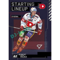 2023/24 Sportzoo ELH 2. serie #SL-17 Robert Říčka Starting Lineup
