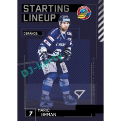 2023/24 Sportzoo ELH 2. serie #SL-20 Mário Grman Starting Lineup