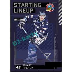 2023/24 Sportzoo ELH 2. serie #SL-21 Stuart Percy Starting Lineup