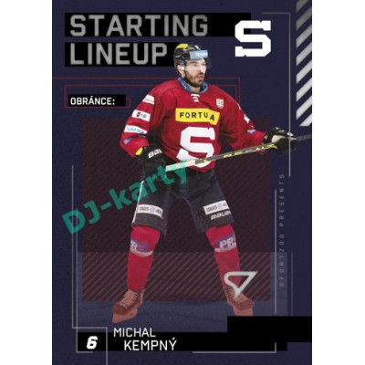 2023/24 Sportzoo ELH 2. serie #SL-26 Michal Kempný Starting Lineup