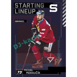 2023/24 Sportzoo ELH 2. serie #SL-27 Michal Moravčík Starting Lineup