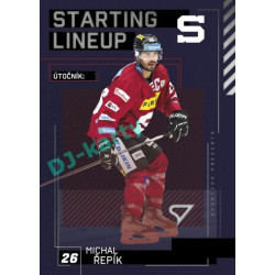 2023/24 Sportzoo ELH 2. serie #SL-29 Michal Řepík Starting Lineup
