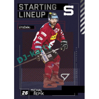 2023/24 Sportzoo ELH 2. serie #SL-29 Michal Řepík Starting Lineup