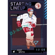 2023/24 Sportzoo ELH 2. serie #SL-03 Adam Smith Starting Lineup 1st period 1of120