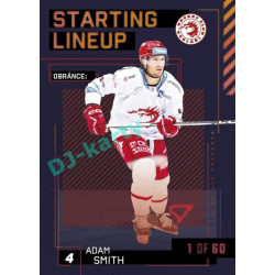2023/24 Sportzoo ELH 2. serie #SL-03 Adam Smith Starting Lineup 2nd period 1of60