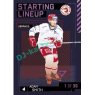 2023/24 Sportzoo ELH 2. serie #SL-03 Adam Smith Starting Lineup 3rd period 1of30