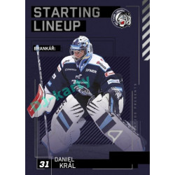 2023/24 Sportzoo ELH 2. serie #SL-31 Daniel Král Starting Lineup