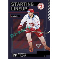 2023/24 Sportzoo ELH 2. serie #SL-04 Richard Pánik Starting Lineup