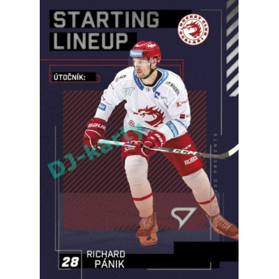 2023/24 Sportzoo ELH 2. serie #SL-04 Richard Pánik Starting Lineup