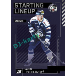2023/24 Sportzoo ELH 2. serie #SL-36 Jakub Rychlovský Starting Lineup