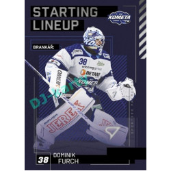 2023/24 Sportzoo ELH 2. serie #SL-37 Dominik Furch Starting Lineup