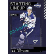 2023/24 Sportzoo ELH 2. serie #SL-38 Alex Lintuniemi Starting Lineup