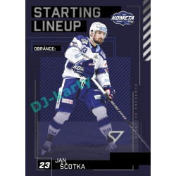 2023/24 Sportzoo ELH 2. serie #SL-39 Jan Ščotka Starting Lineup