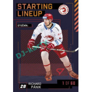2023/24 Sportzoo ELH 2. serie #SL-04 Richard Pánik Starting Lineup 2nd period 1of60