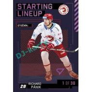 2023/24 Sportzoo ELH 2. serie #SL-04 Richard Pánik Starting Lineup 3rd period 1of30