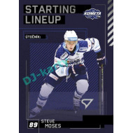 2023/24 Sportzoo ELH 2. serie #SL-41 Steve Moses Starting Lineup
