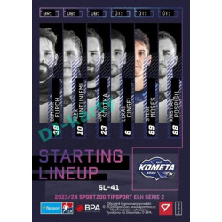 2023/24 Sportzoo ELH 2. serie #SL-41 Steve Moses Starting Lineup